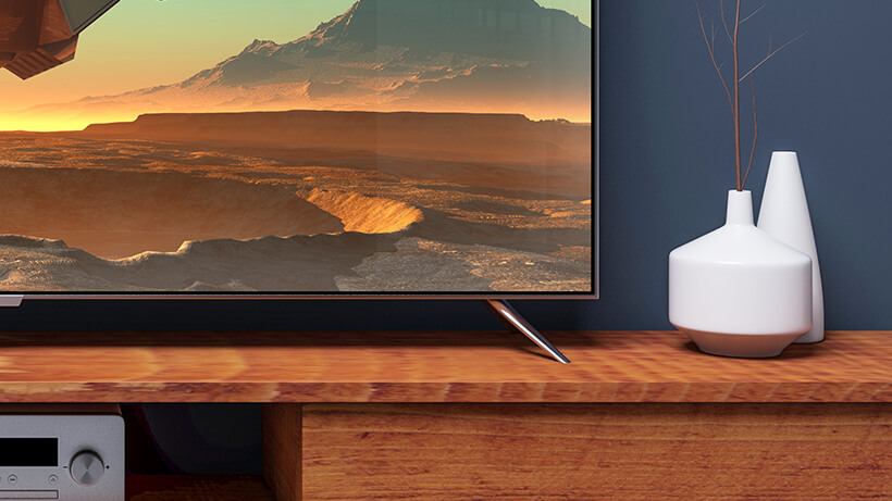 Belkin USB-C to DisplayPort Cable sharing a high quality image on a HDTV